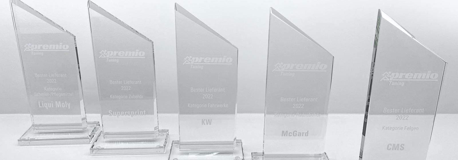 Premio Tuning Toplieferanten 2022 Gewinner