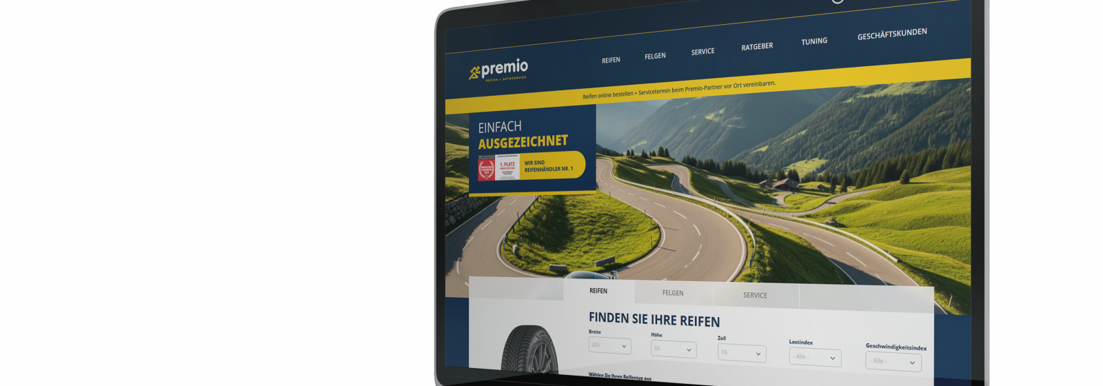 GRS Schweiz_MockUp_Premio Website